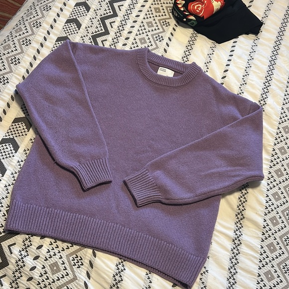 Colorful Standard Oversized Merino Wool Crew - purple Haze - Picture 3 of 11